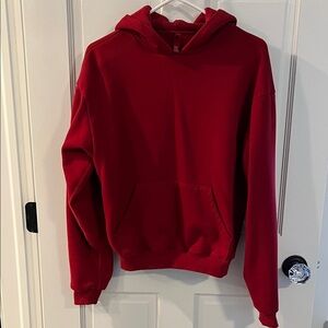 Skims Red Hoodie